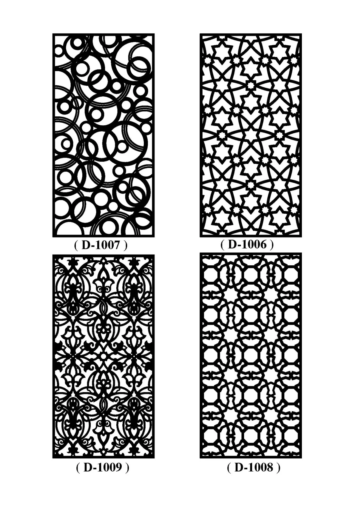 Узоры для лазерной резки