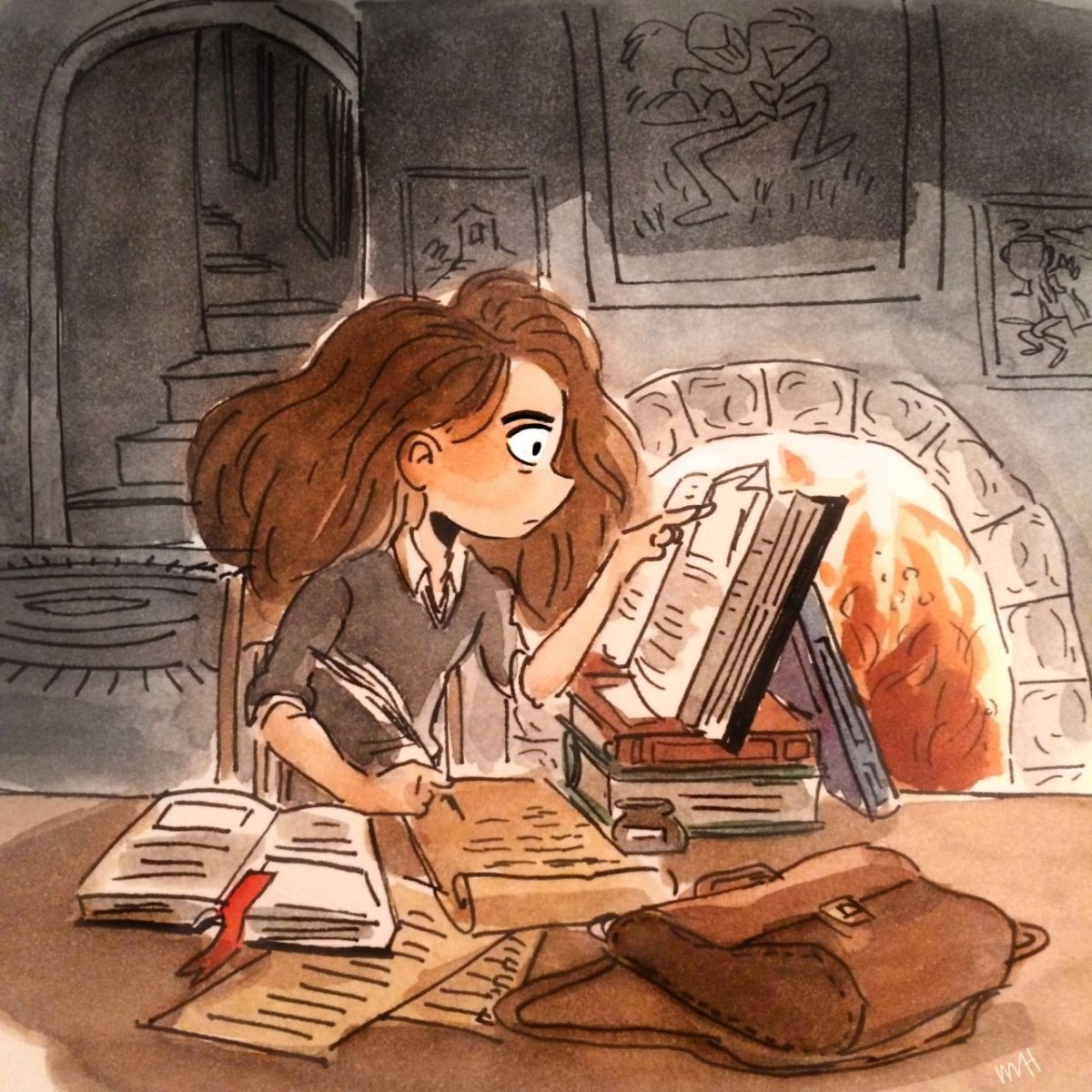 Книжная Гермиона Грейнджер