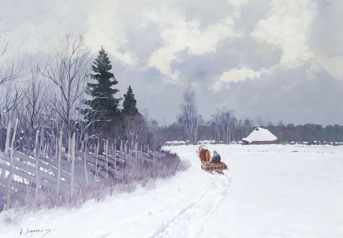 Пороша Есенин фото