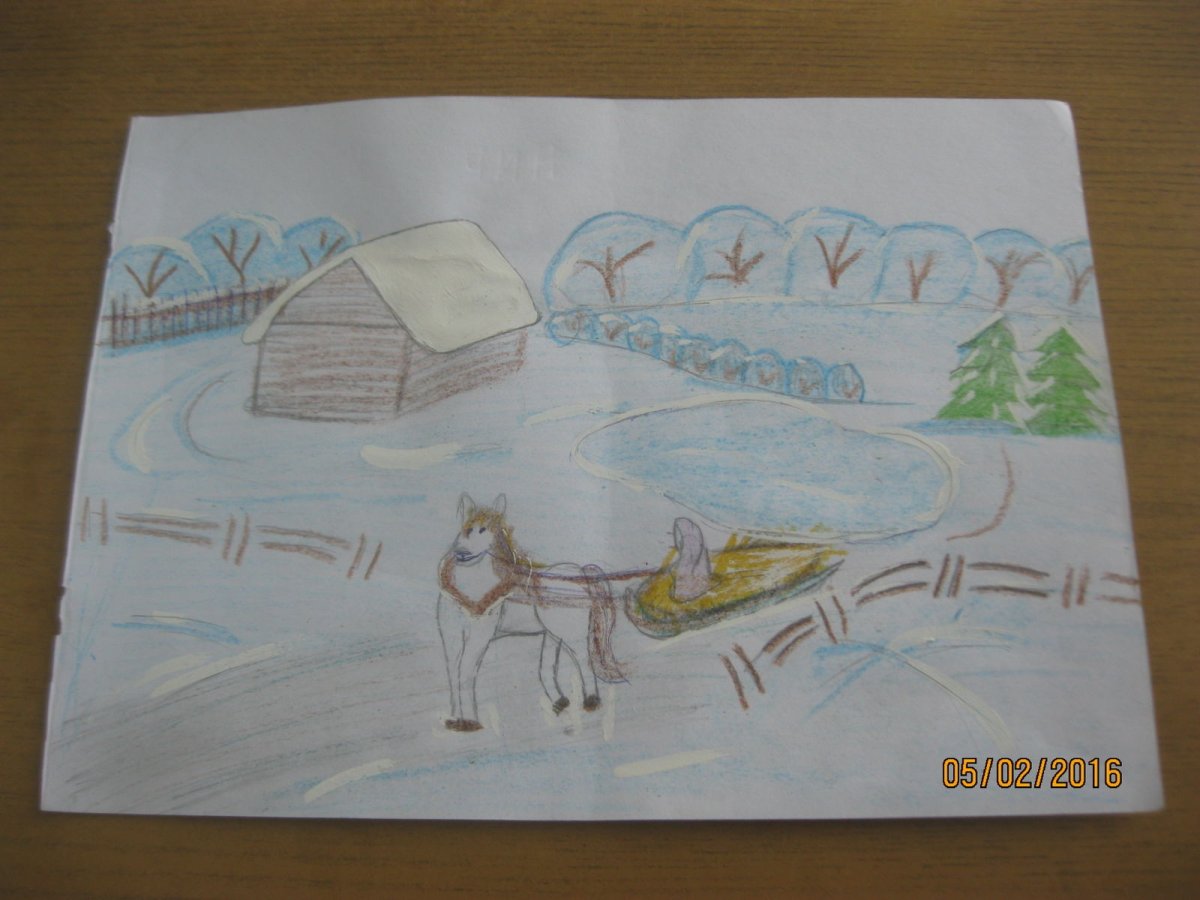 Н.Некрасов о зиме