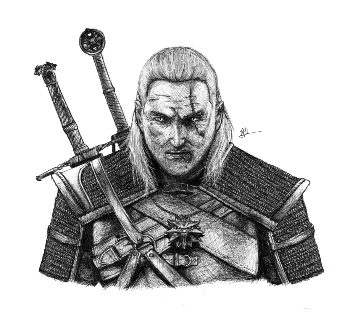 Ведьмак 3 скетчи