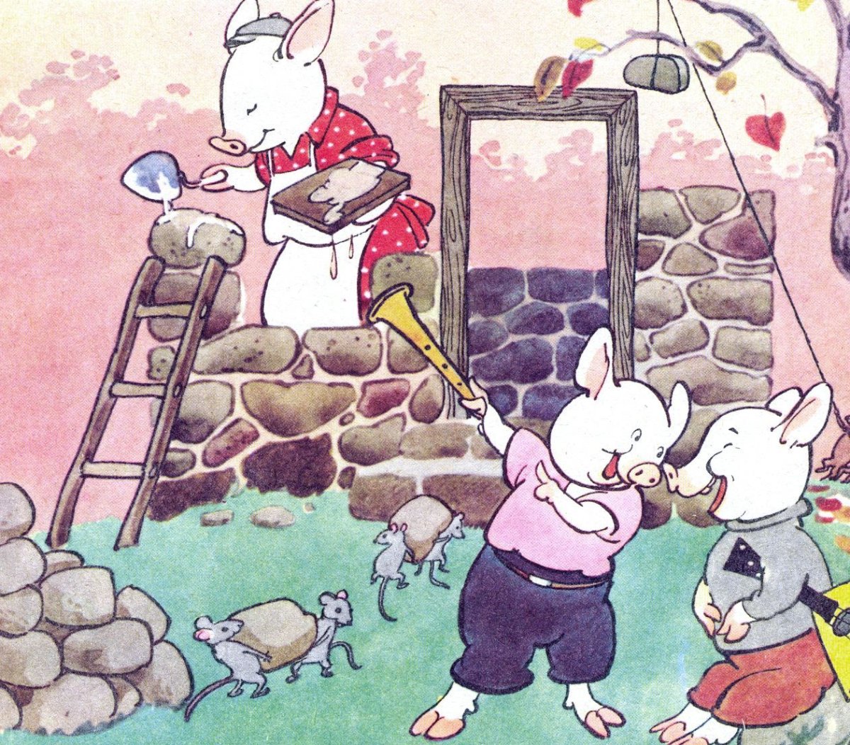 Три поросёнка мультфильм Советский 1963