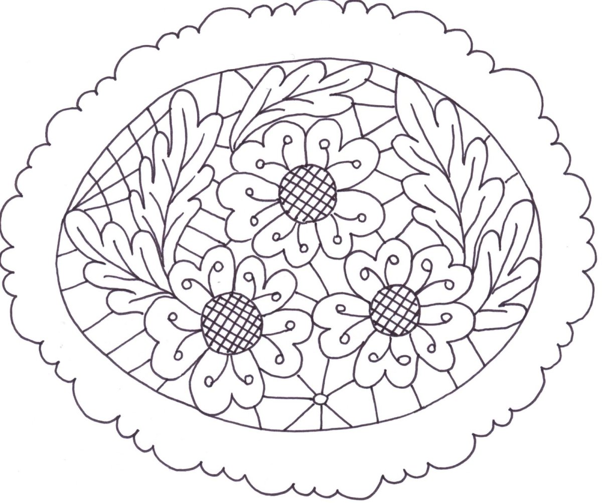 Эскиз салфетки