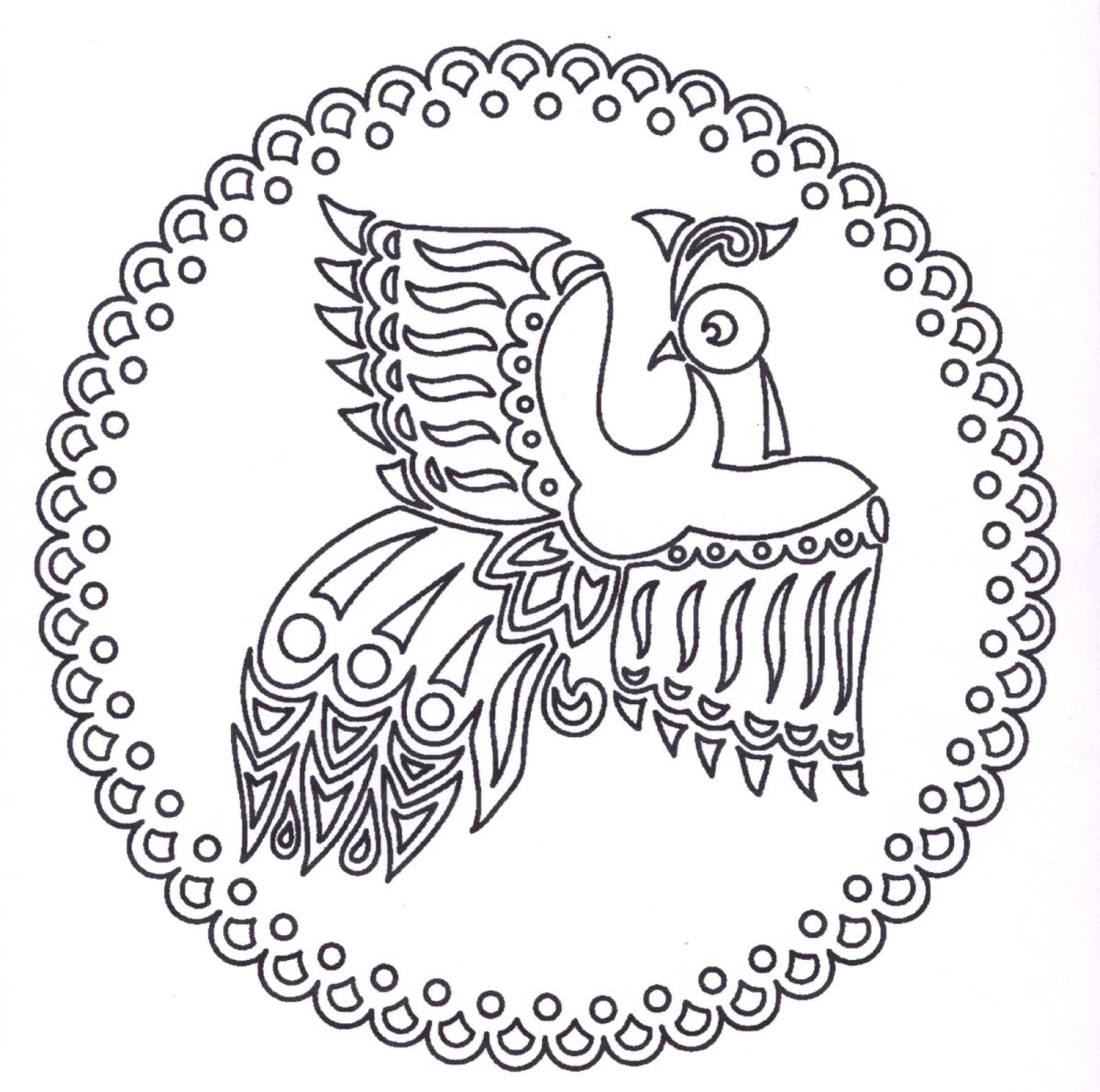 Салфетка раскраска для детей