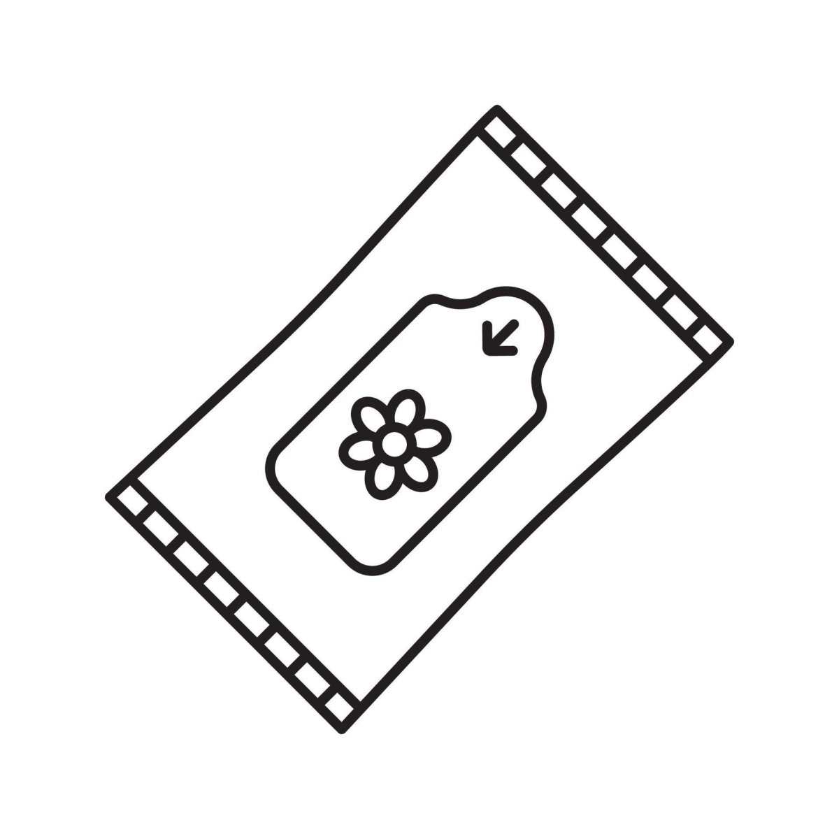 Влажные салфетки иконка