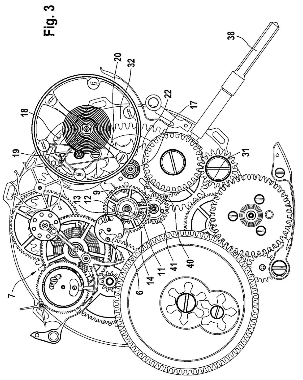 Трафарет "шестеренки"