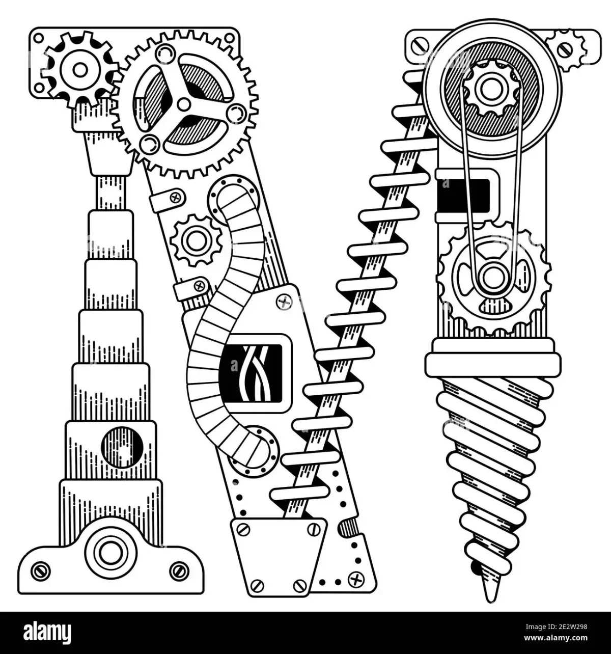 Раскраски для мальчиков механизмы