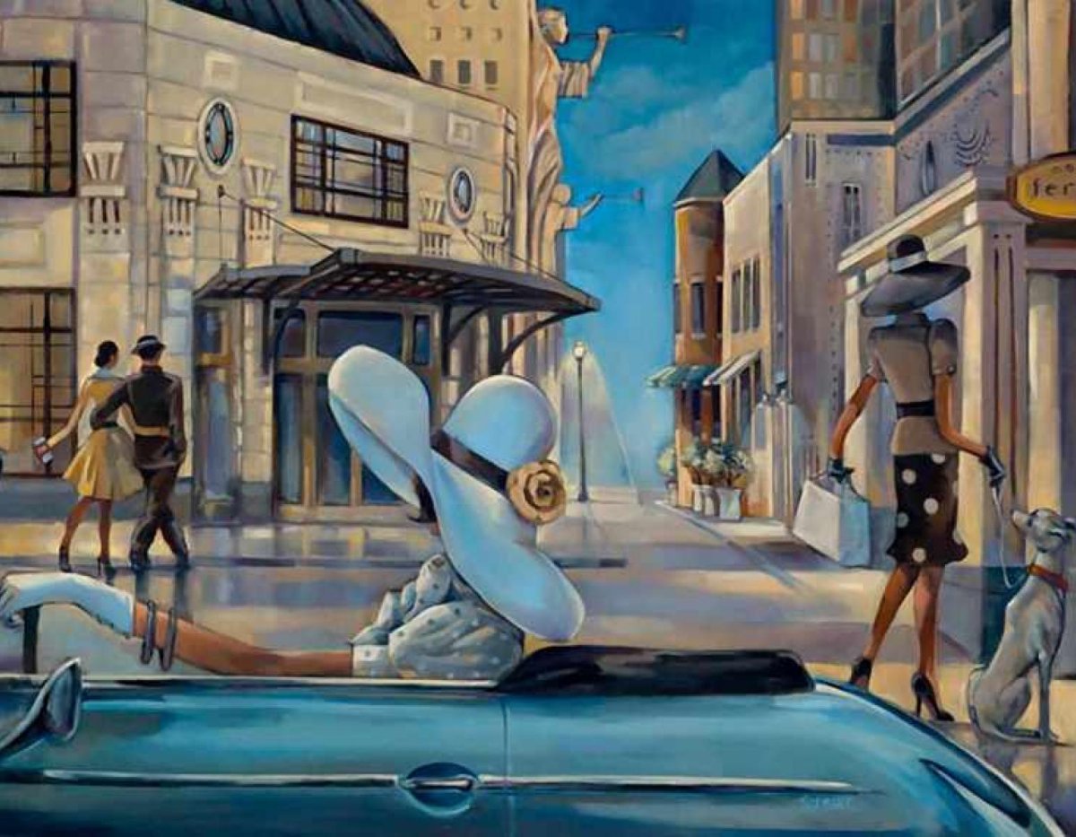 Художница Триш Биддл