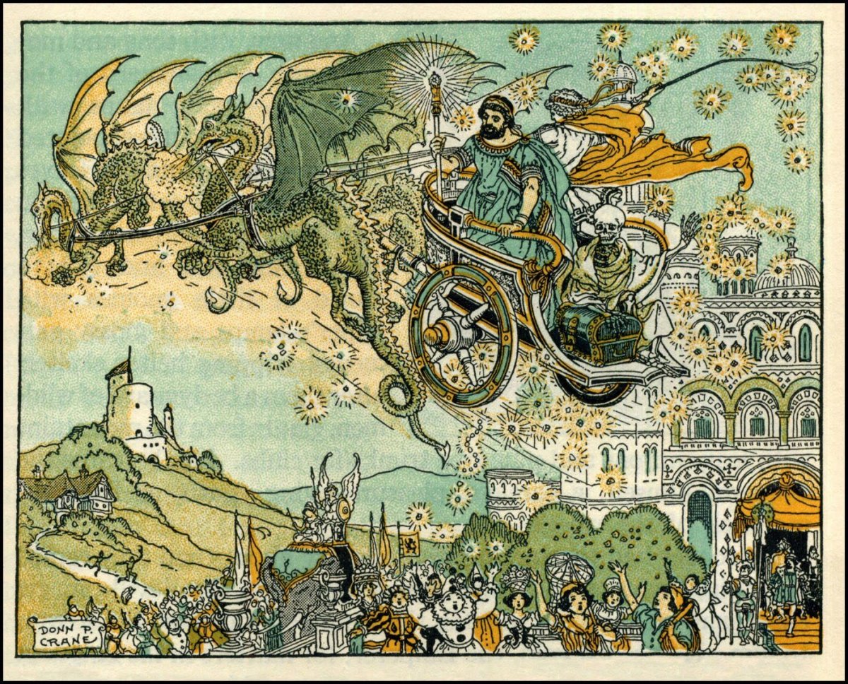 Уолтер Крейн дракон