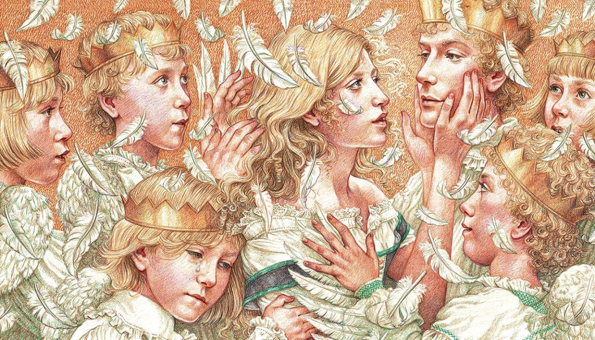 Ивонн Гилберт Дикие лебеди