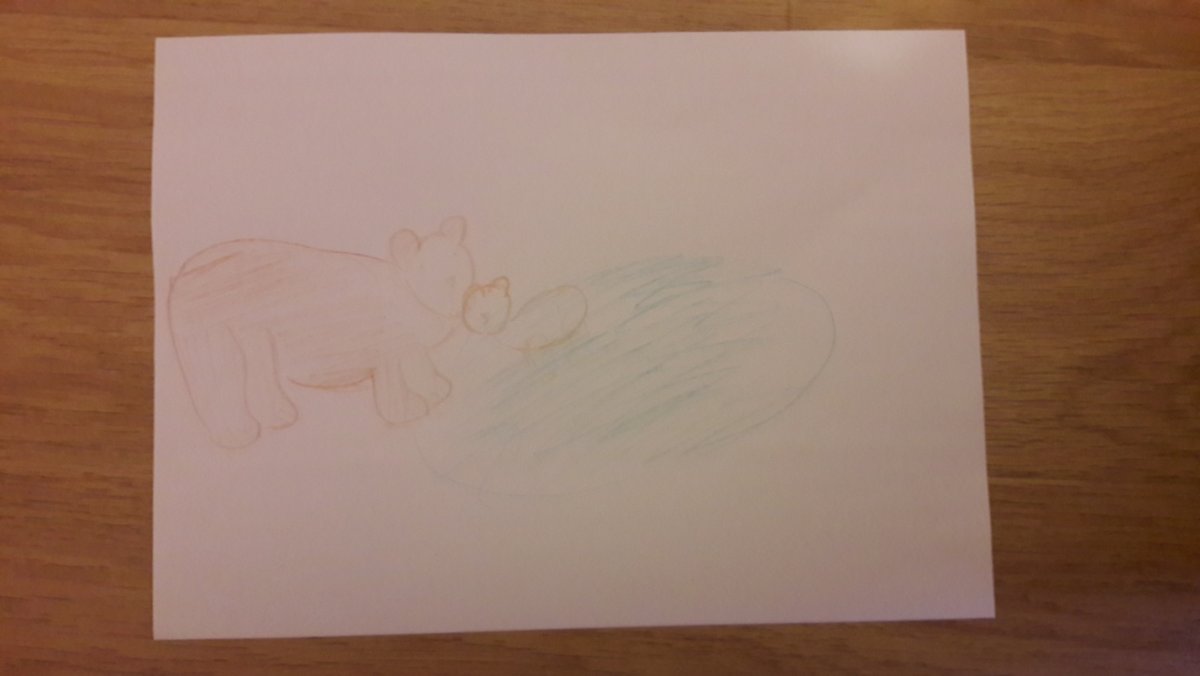 Алмазная мозаика медведь