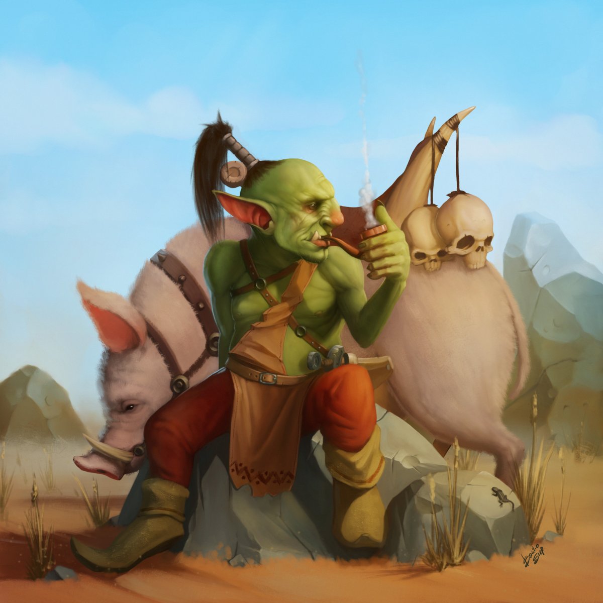 Заповедник гоблинов иллюстрации