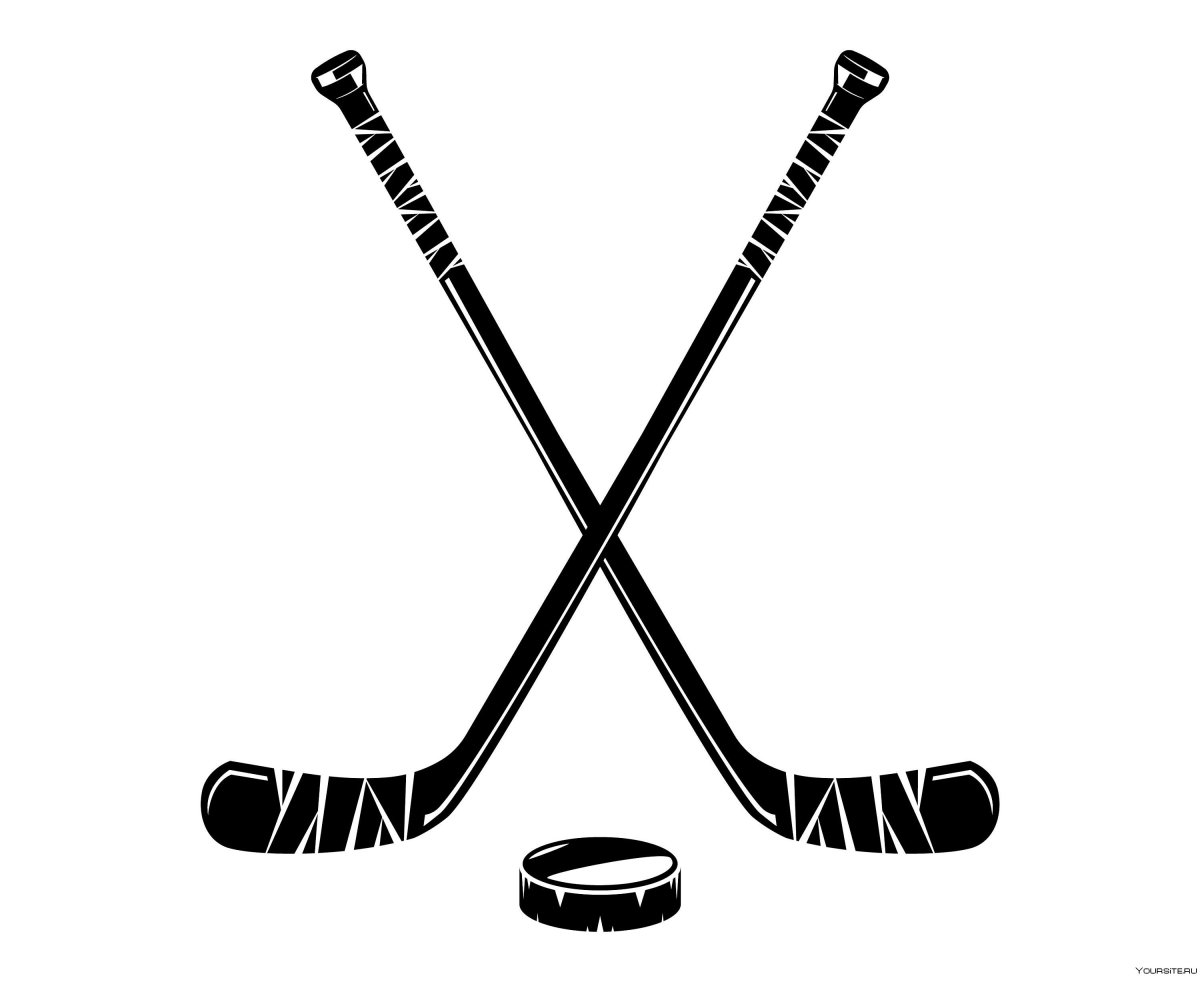 Клюшка для хоккея с мячом вектор