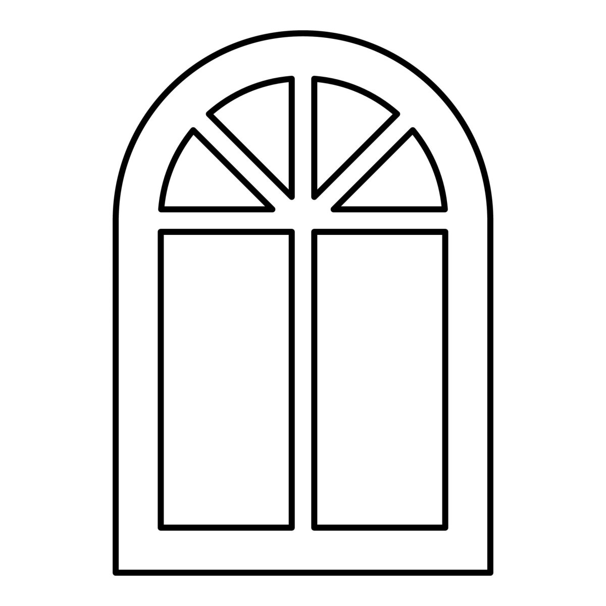 Цветы на подоконнике раскраска