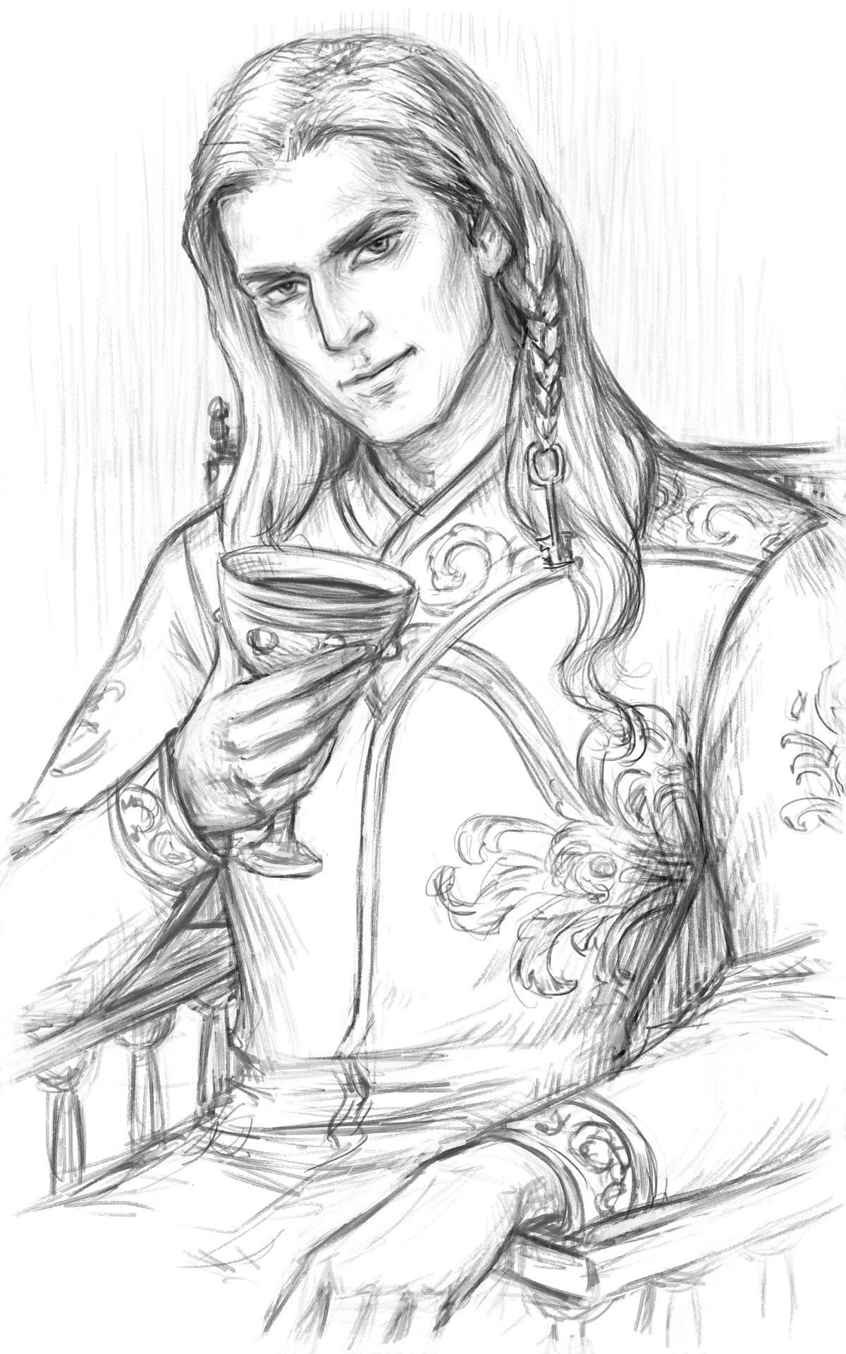 Королевская кровь иллюстрации