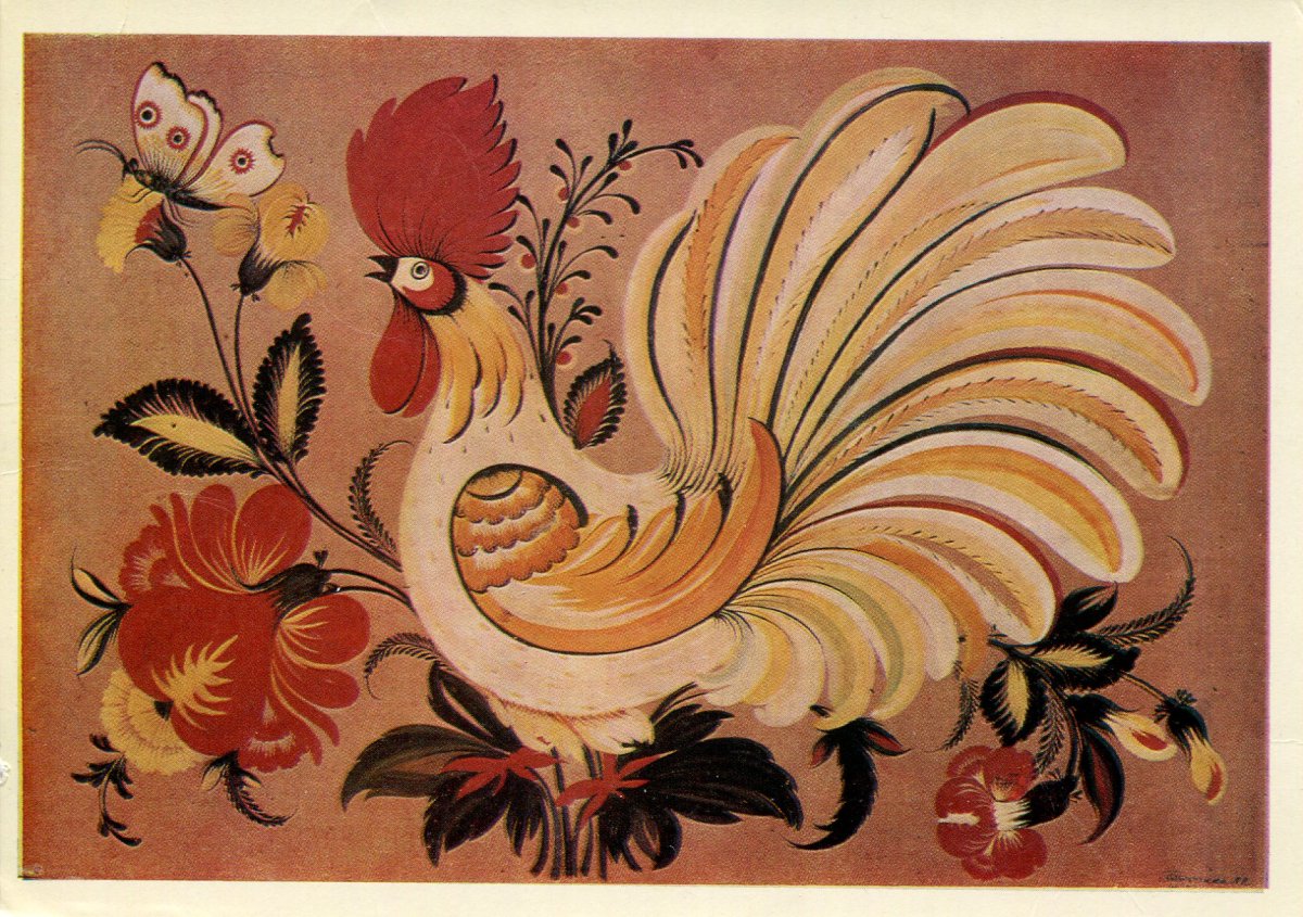 Образ птицы в декоративном искусстве