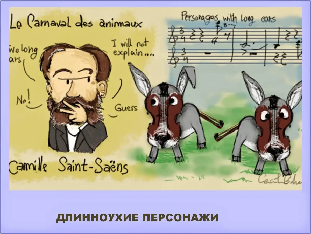 Шарль Камиль сен-Санс карнавал животных