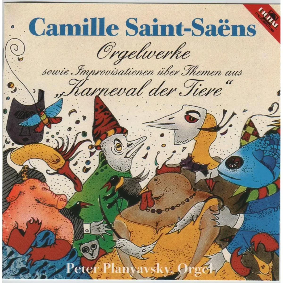 Обложка карнавал животных