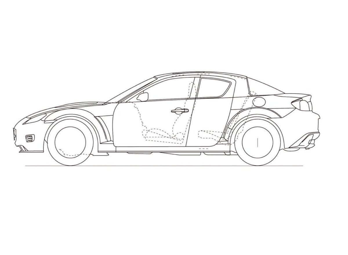 Мазда Вт-50 раскраска