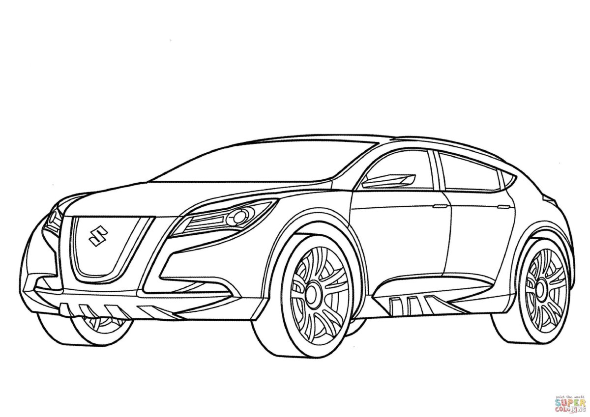 Раскраска Ниссан GTR-35