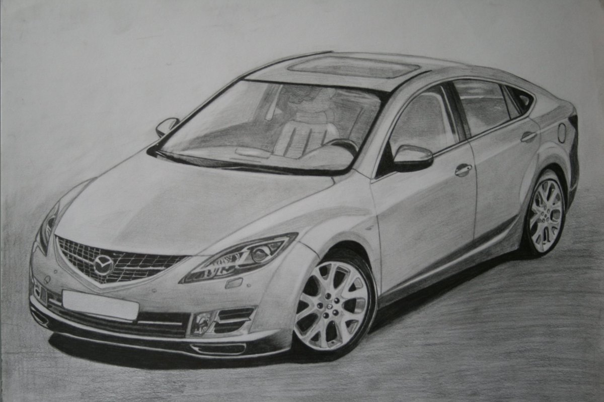 Раскраски Хонда Цивик седан