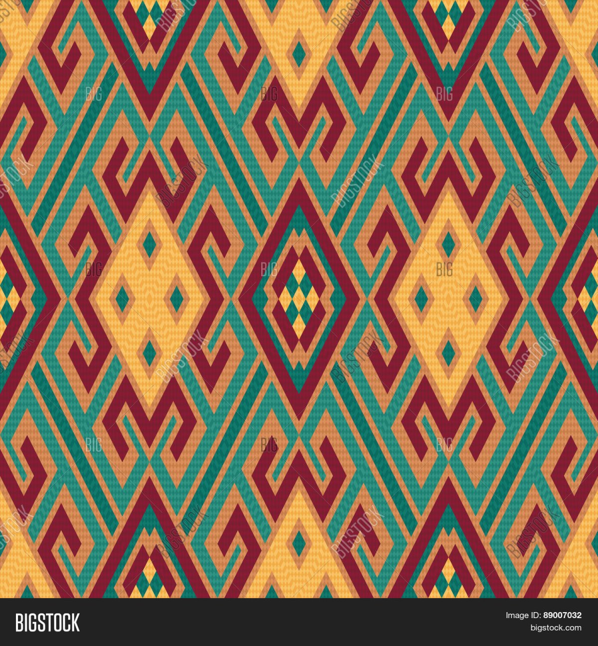 Национальный орнамент Туркменистана