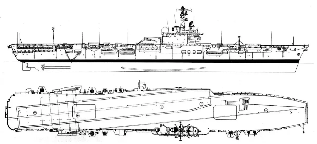 Авианосец Адмирал Кузнецов раскраска