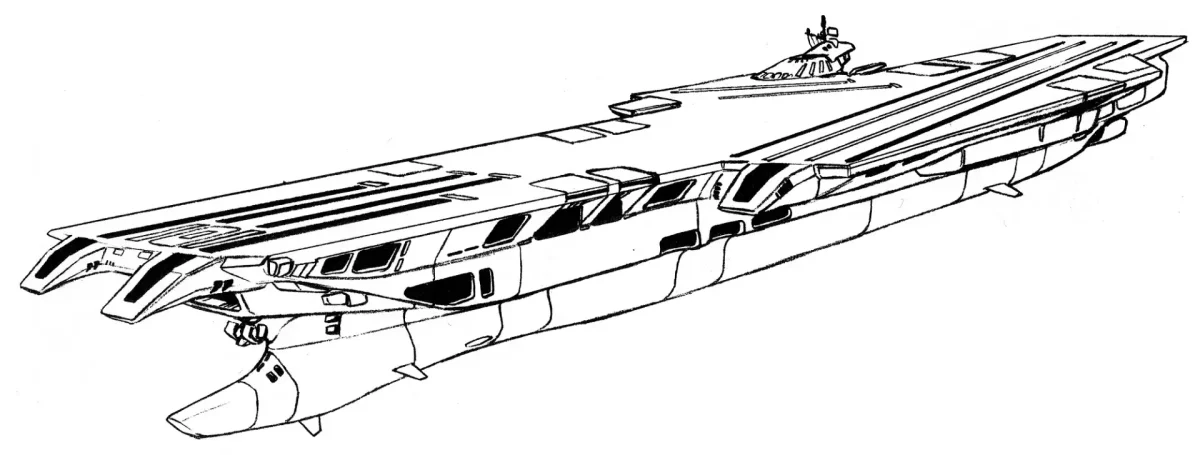 Авианосец раскраска