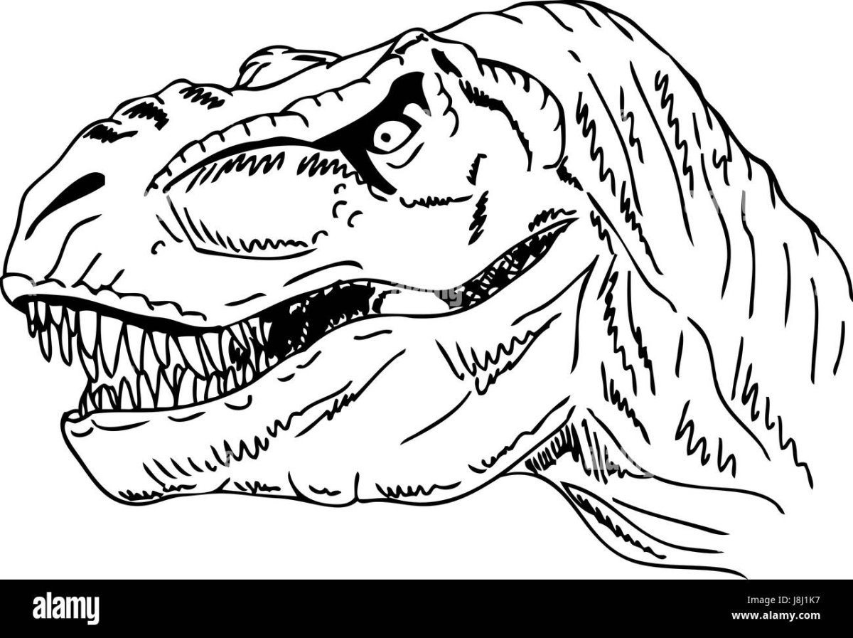 Динозавр для выжигания