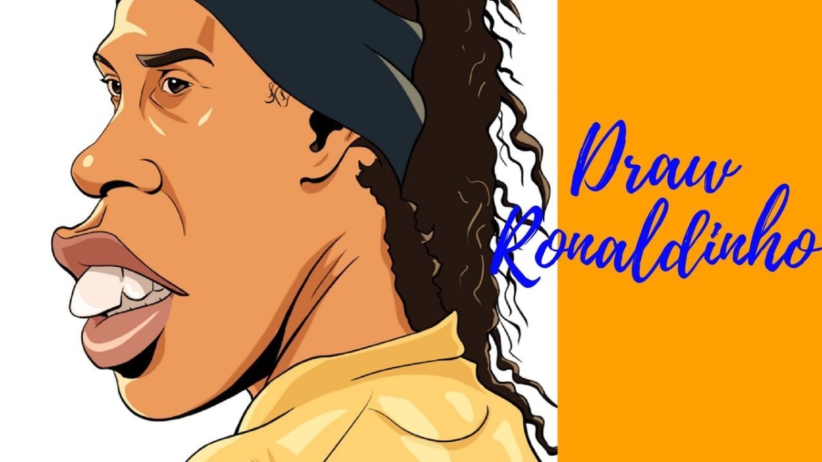 Трафарет Роналдиньо