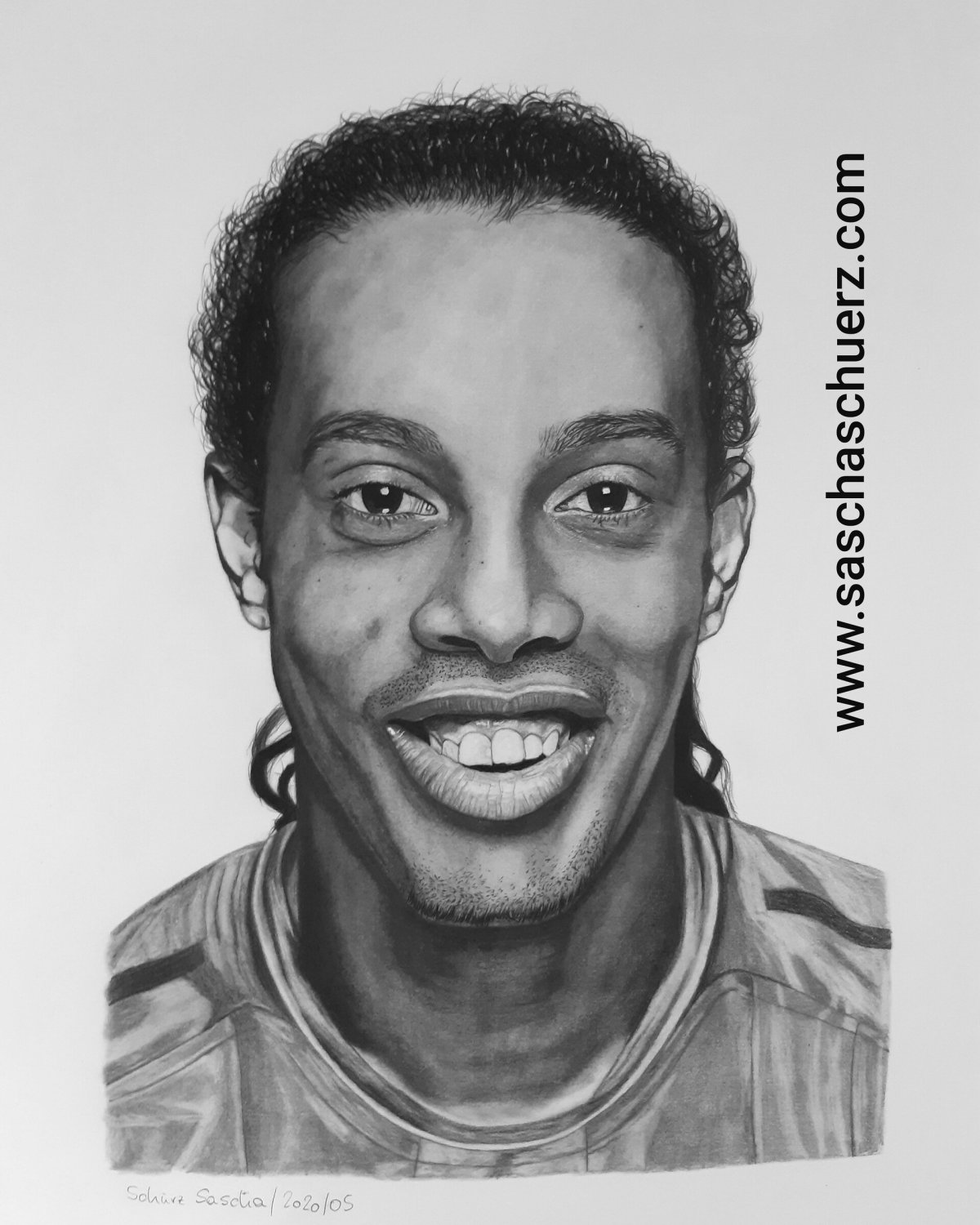 Роналдиньо портрет