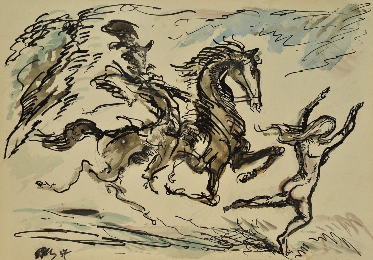 Арион Пушкин иллюстрации