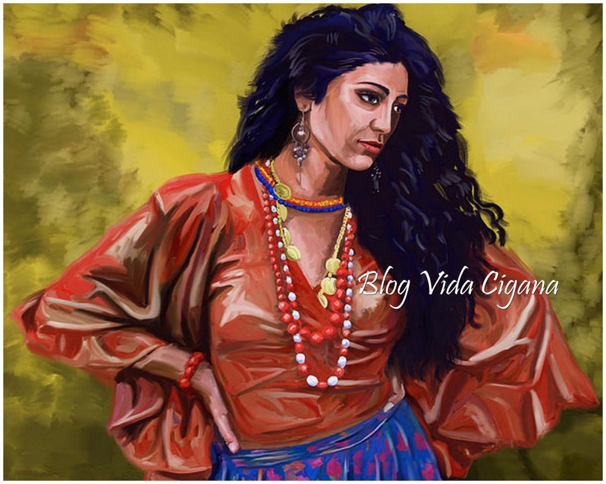 Цыганка картина