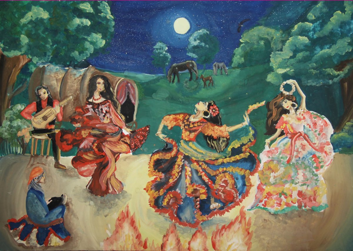 Пушкин произведения цыганы