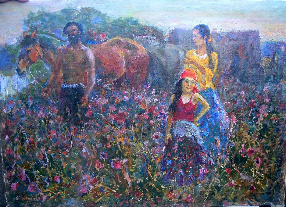 Алеко Пушкин цыганы