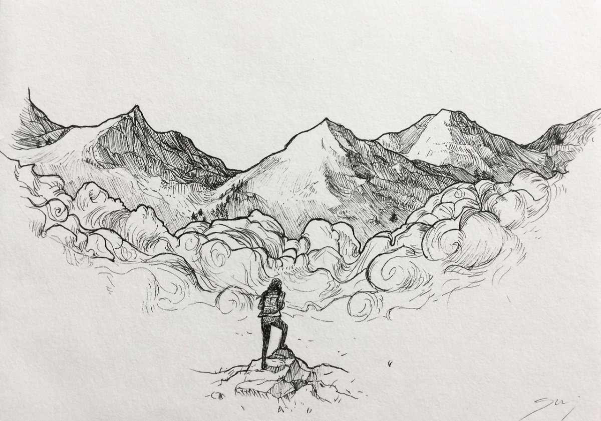 Горы Графика