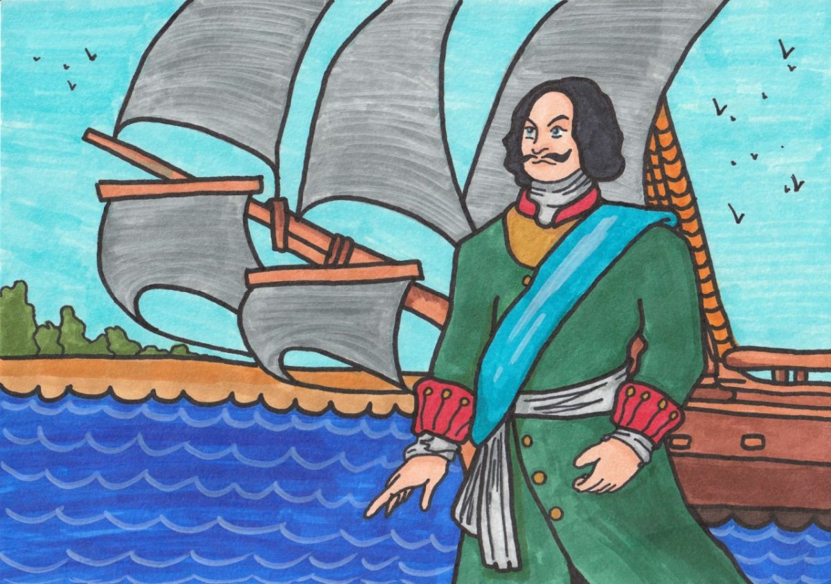 Иоганн Себастьян Бах рисунок