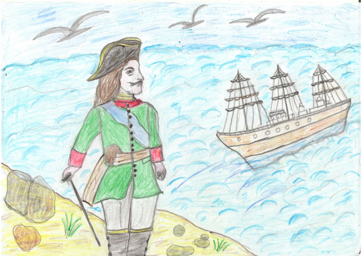 Ге Петр первый допрашивает царевича Алексея