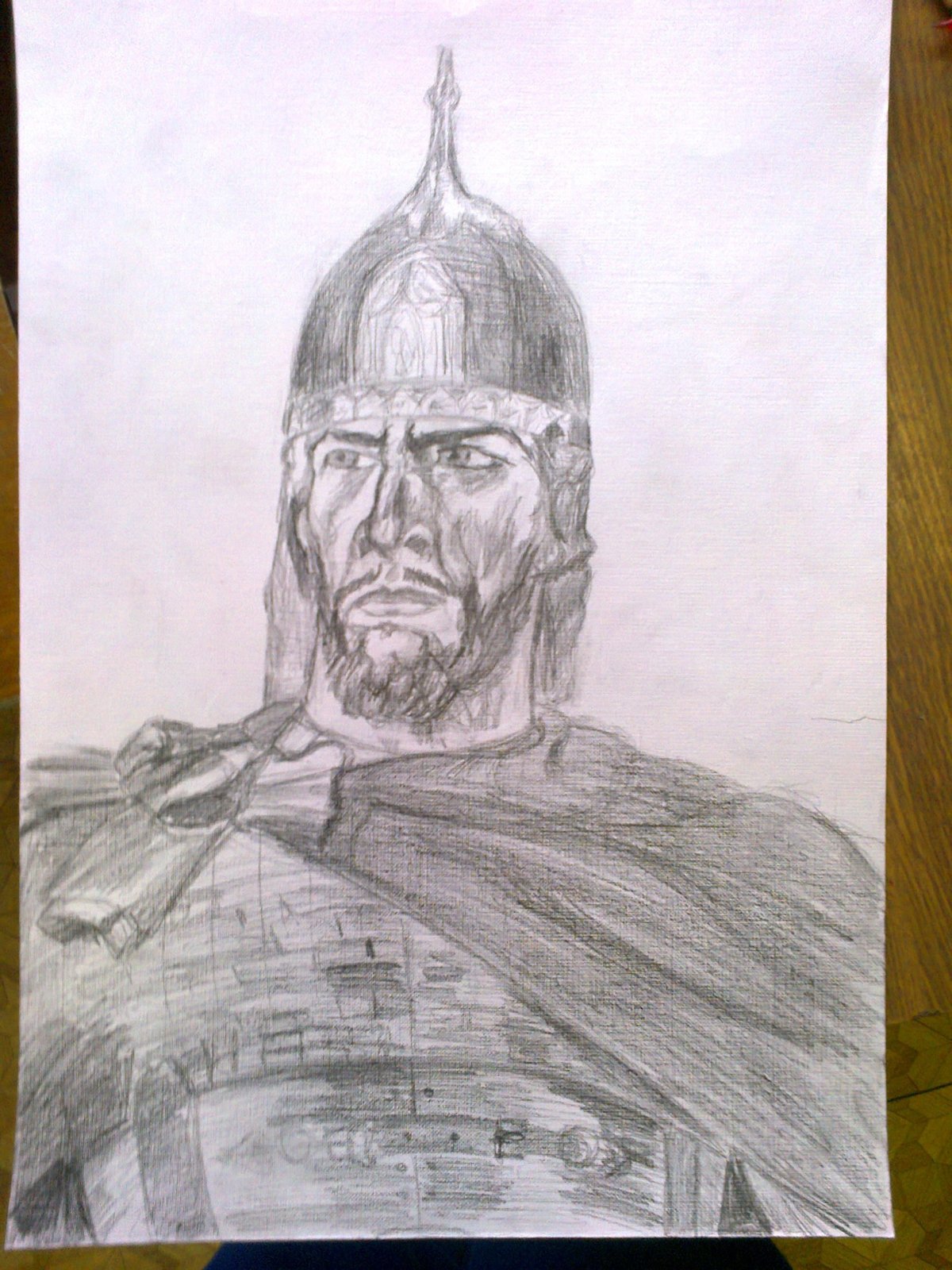 Святой князь Александр Невский раскраска