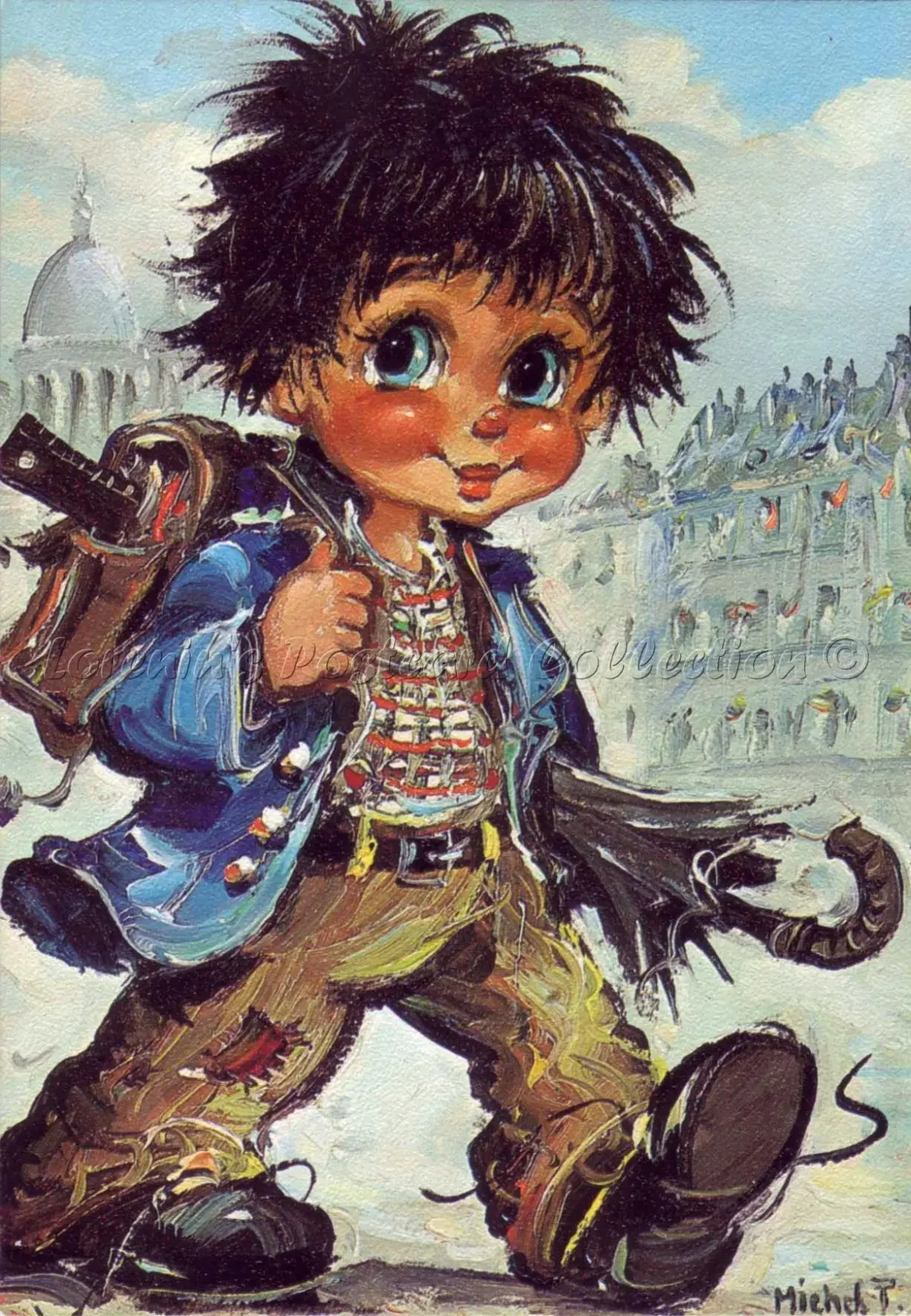 Французский художник Мишель Томас. Гаврош.