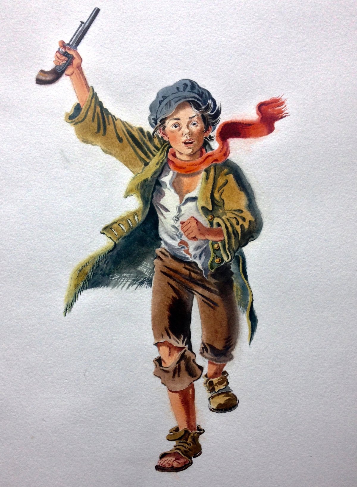 Иллюстрации к гаврошу