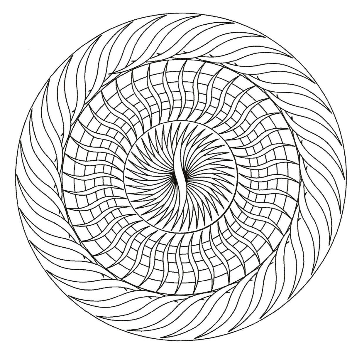 Мандала линии