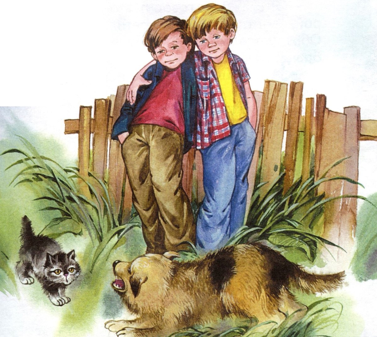 Валентина Осеева иллюстрации отомстила