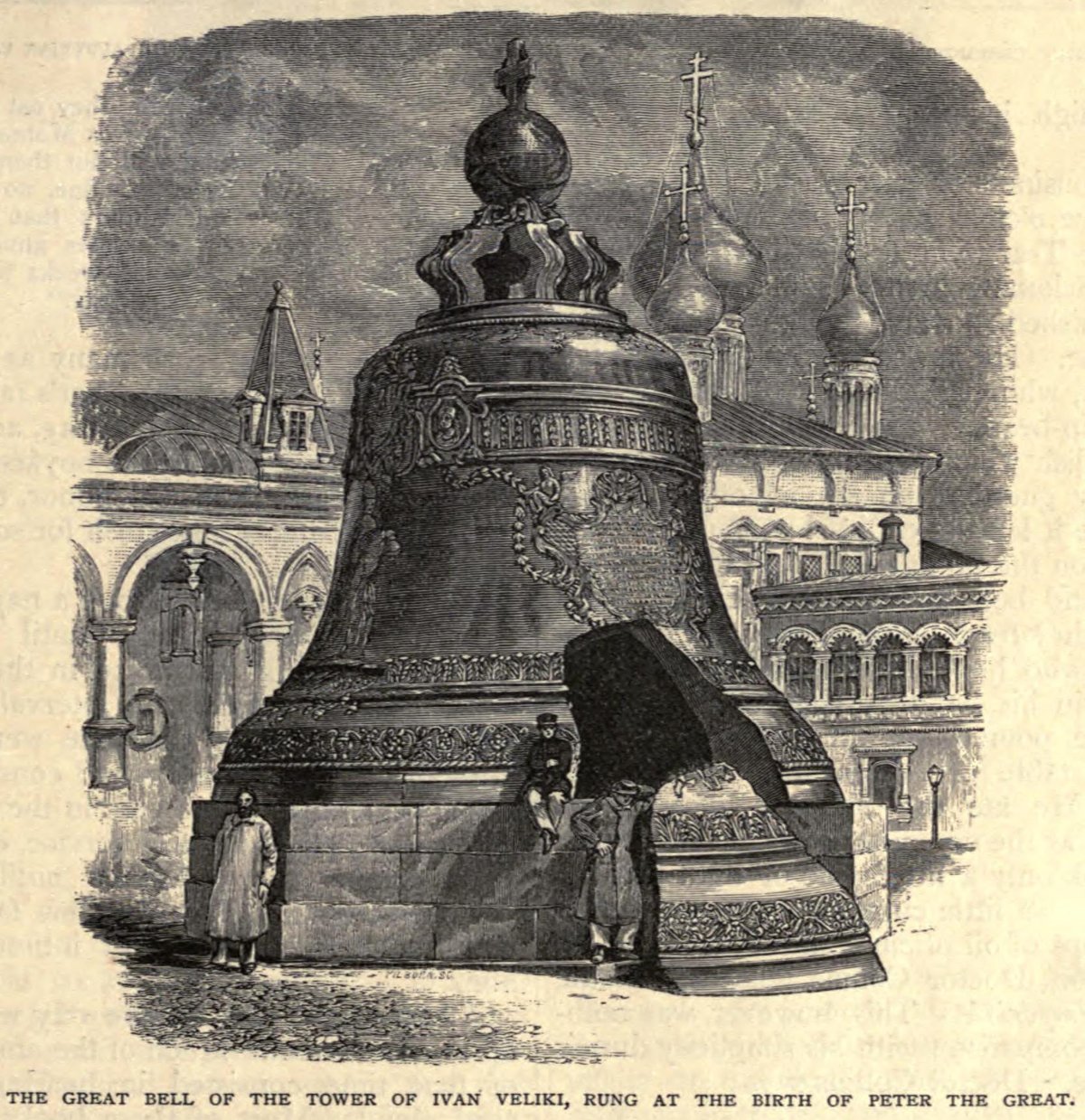 Раскраска царь колокол для детей