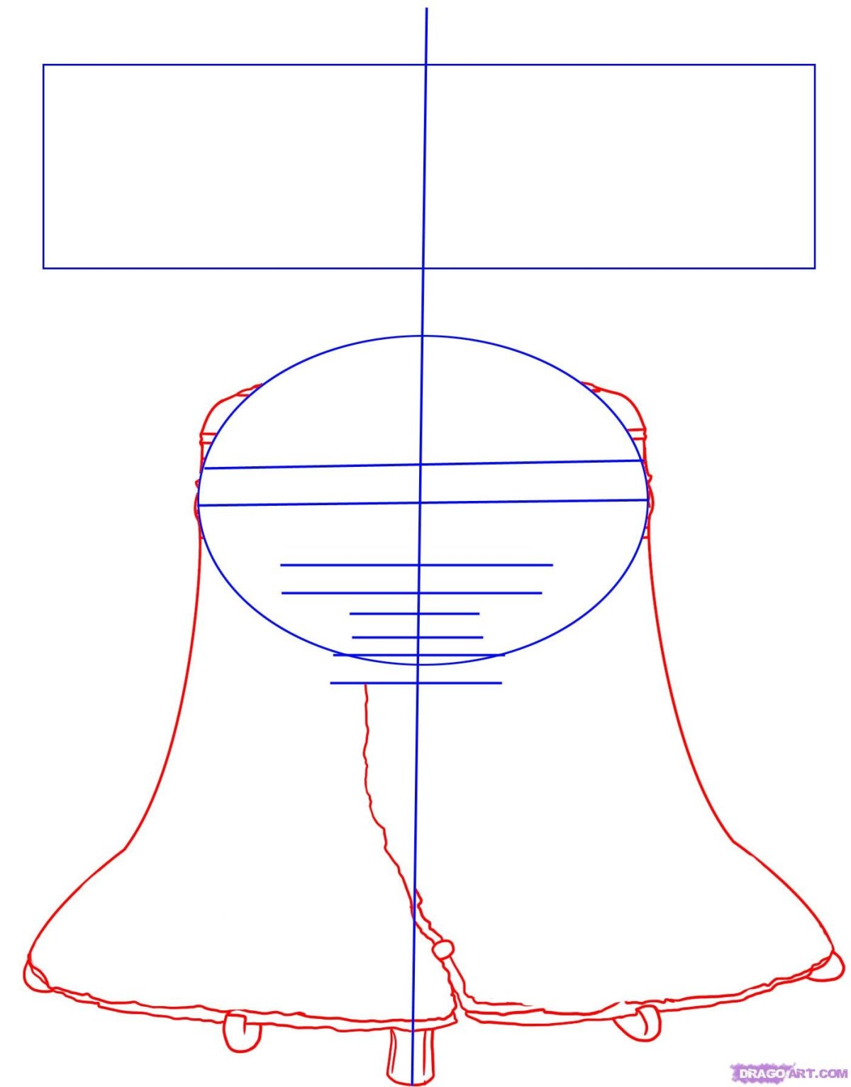 Колокол и его части рисунок