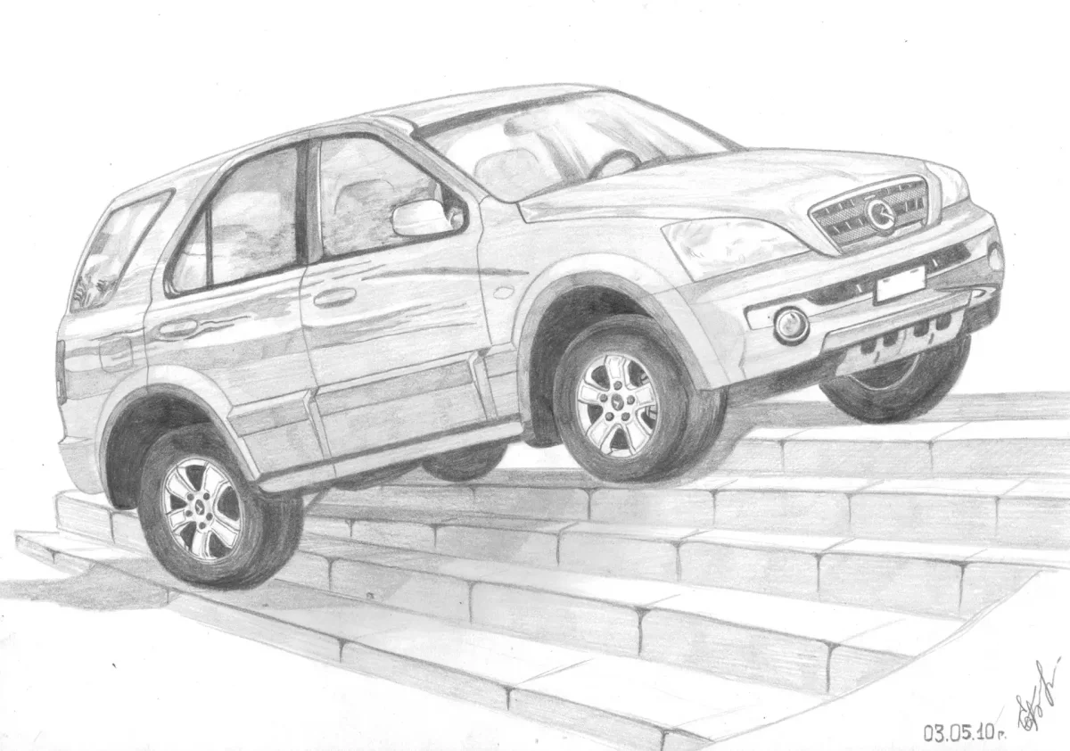 Раскраски машины Киа соул