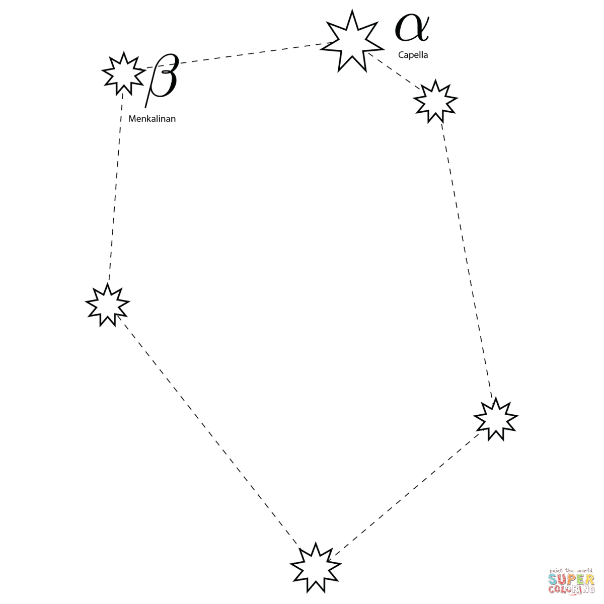 Созвездие Дельфин для детей