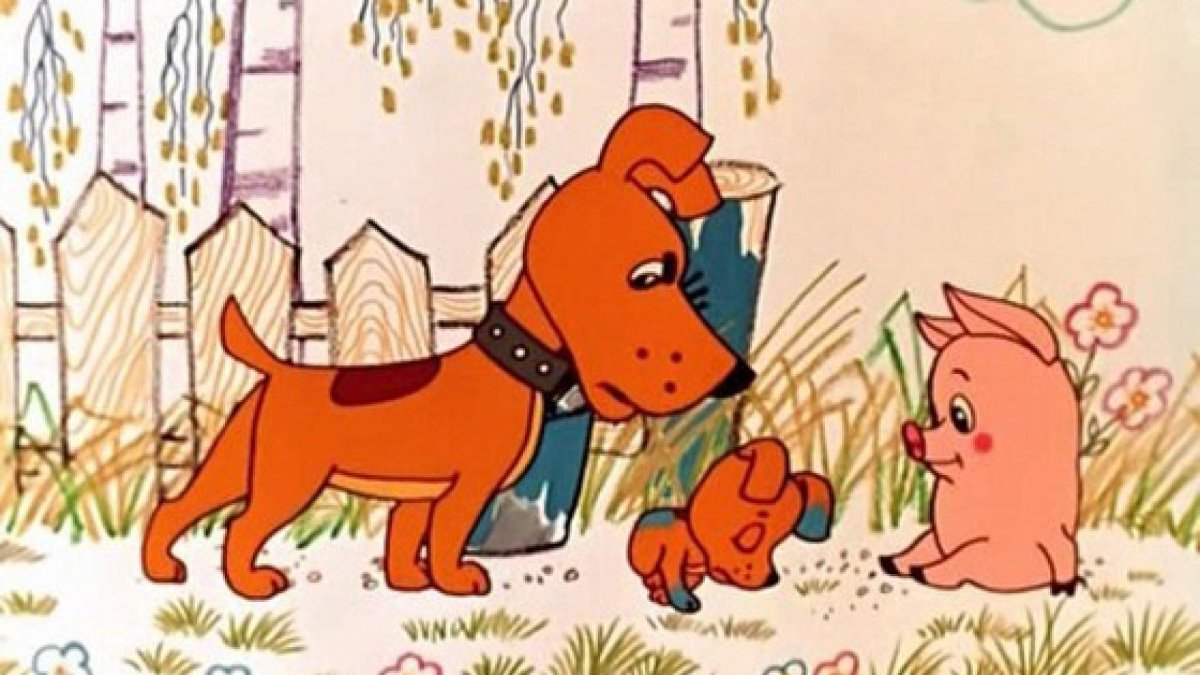 Раскраска поросенок из мультика