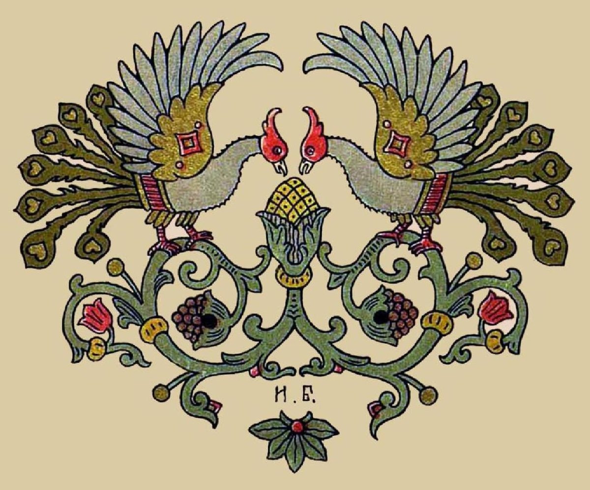 Иван Билибин орнамент