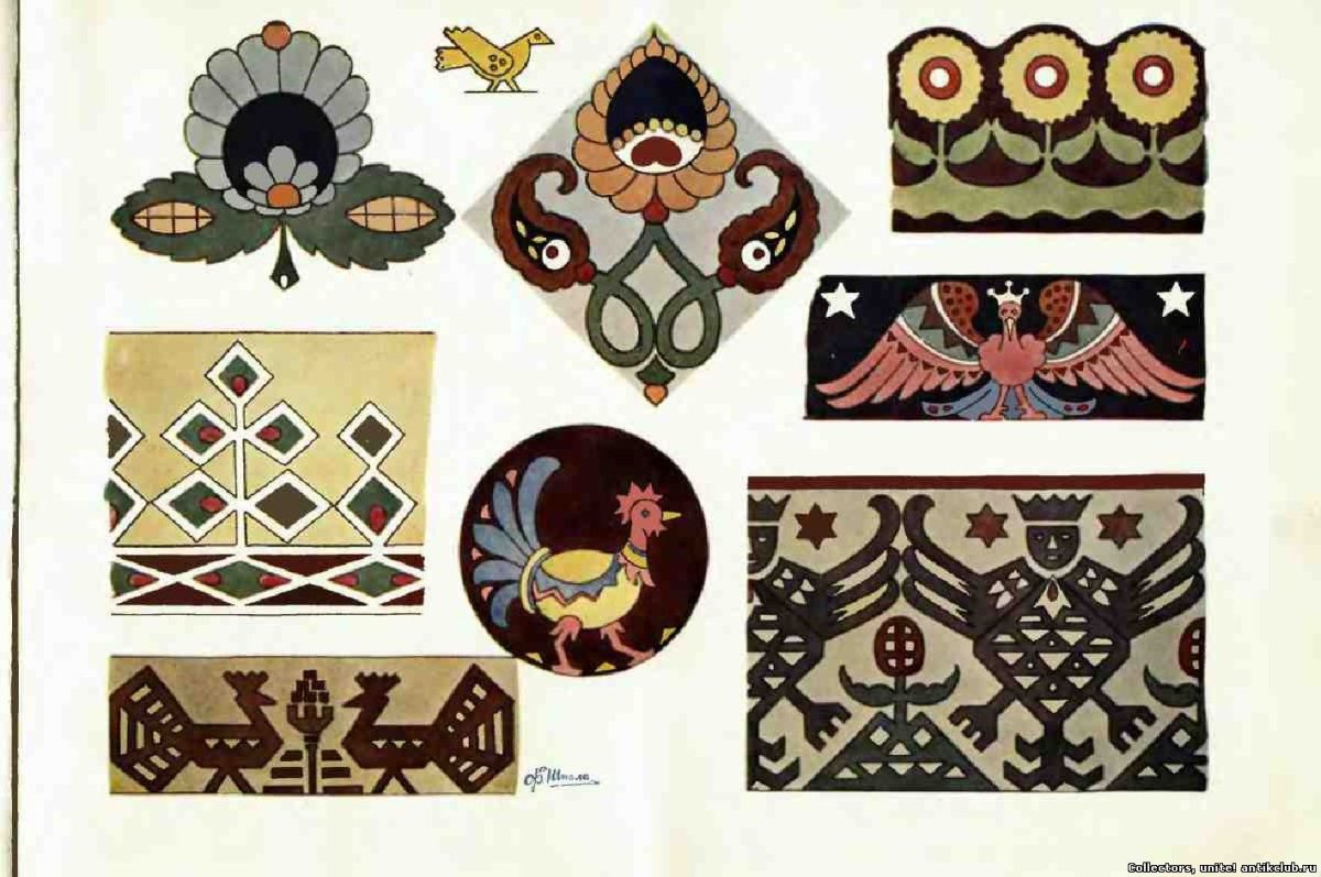 Орнаменты Ивана Билибина